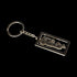 Huf - Emblem Keychain (Silver)